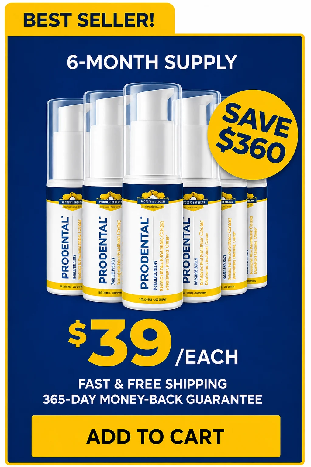 ProXental 6 bottles